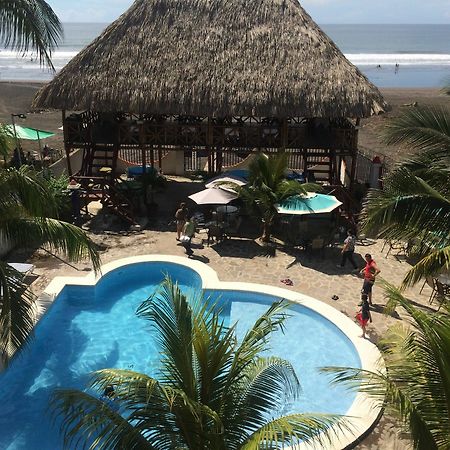 Sabas Beach Resort La Libertad Bagian luar foto