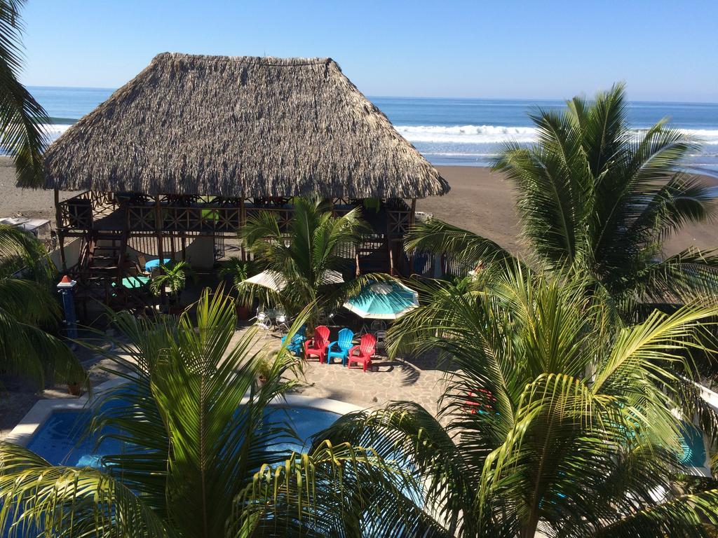 Sabas Beach Resort La Libertad Bagian luar foto