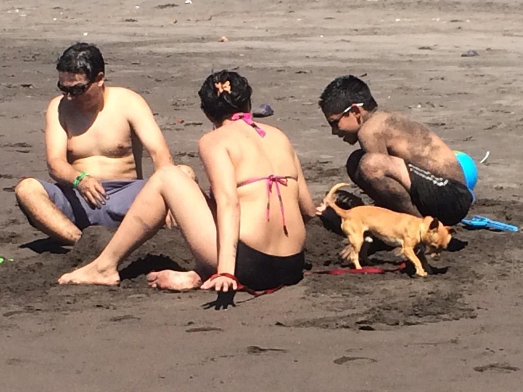 Sabas Beach Resort La Libertad Bagian luar foto